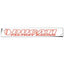 STICKER RACING D/CUT - DUCATI, RED 930 X 110