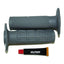 CPR MOTORCYCLE HAND GRIPS - OFF ROAD HALF WAFFLE - GREY