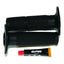 CPR MOTORCYCLE HAND GRIPS - OFF ROAD HALF WAFFLE - BLACK