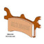 Delta Brake Pads - DB2590 MX-D GF4209