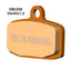 Delta Brake Pads - DB2206 MX-D GF5307
