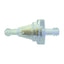 CPR Fuel Filter Clear 50MM x 6MM - Card Of 10