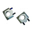 CPR TAPERED HANDLEBAR CONVERSION CLAMP KIT 22MM TO 28.6MM - SILVER