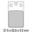 FERODO BRAKE PADS - FDB436DX