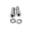STATES MX RIM LOCK NUT KIT - SILVER
