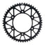 JT ALLOY RACELITE SPROCKET - 48T 520P - BLACK (30-428-48KJ)