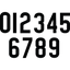 B0 - 165MM STRAIGHT NO. 0 BLACK (10/PKT)