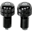 BP3B - BAR END WEIGHTS ALUMINIUM BLACK