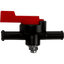 FT17 - FUEL TAP ON/OFF 4MM I.D- 6MM O.D BLACK