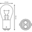 HL244 - STOP/TAIL BULB 12V 21/5W (10/BOX)