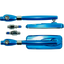 MU50BL - CNC STREAK MIRROR BLUE