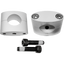 MX11CS - TAPER BAR CLAMPS 31.8MM SILVER