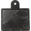 RH1B - ALLOY REGO LABEL HOLDER BLACK