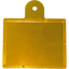 RH1G - ALLOY REGO LABEL HOLDER GOLD