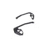 Extension set for Sport handguards.Black. For left and right.(HDG.00.220.10400/B)