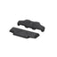 DUSC passenger backrest.Black. For DUSC M / L.(HSK.00.745.15400/B)