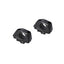 Bar back variable for diam32 handlebars. H=32mm. Back 5/10/15/20/25/30 mm. Black.