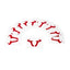 SW-Motech Temporary Bull Tattoo - Red - 10pce