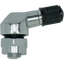VS9S - ALLOY RIGHT ANGLE V.STEM 10MM SILVER