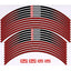 Yoshimura Wheel Rim Sticker Type-A (21/18-19 inch) Red