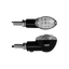 ZIU16LED - MINI CAT EYE LED INDICATOR BLACK (PAIR)