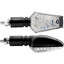 ZIU300LED - FLAT TAPERED HEAD LED INDICATOR BLACK (PR)