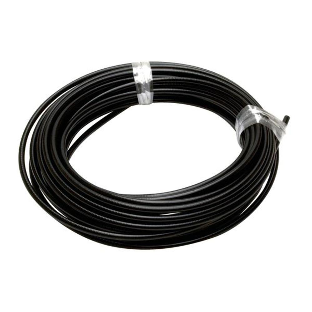 Cable Housing, 6mm OD Black 50' X Roll