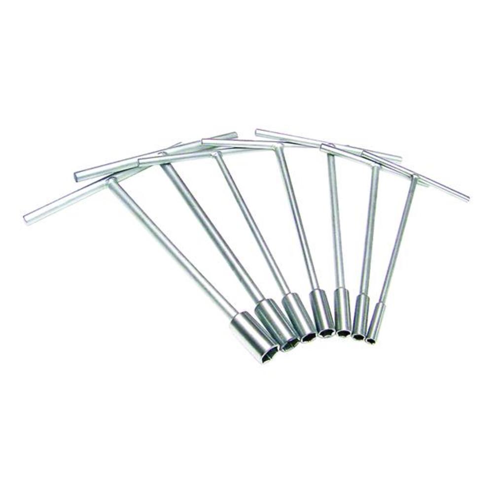 T-Handle Set, 7 Pc Metric