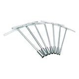 T-Handle Set, 7 Pc Metric