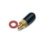 Vacuum Adapter, Brass w/Cap 5mm x P0.80mm - 1pce