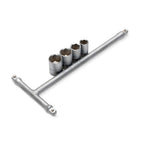 Tri-Drive Mini T-Handle Kit, 1/4" w/8,10,12,13 mm Sockets