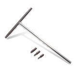 T-Handle Bit Driver with No. 1, 2, 3 JIS Cross-Head Bits Hover Image