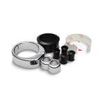 Cable Clamps, 1 1/4"-1 1/2" Dual Throttle/Clutch, Chrome