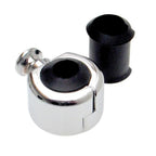 Single Cable Holder for 15/64, 9/32, 5/16 & 11/32 Cables, Chrome