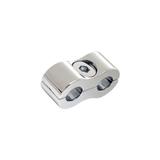 Throttle/Idle Cable Clamp, Chrome