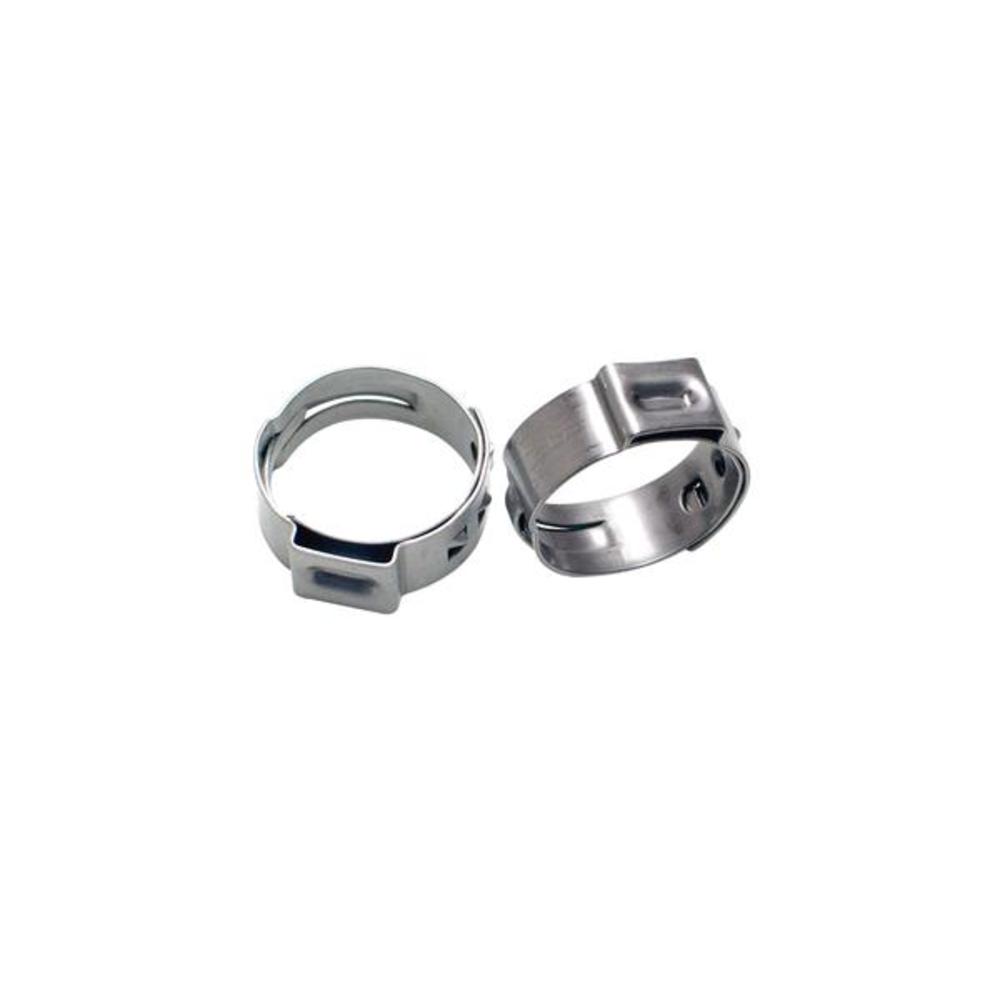 Stepless Ear Clamps - 17.8mm to 21.0mm - 10 pcs