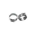 Stepless Ear Clamps - 17.8mm to 21.0mm - 10 pcs