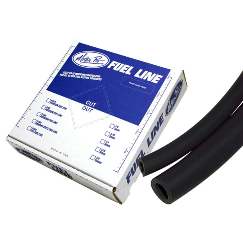 Premium Fuel Line - Black - 1/4" (6.4mm) ID x 25 Ft (762cm)