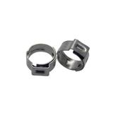 Stepless Ear Clamps - 10.3mm to 12.8mm - 10 pcs Hover Image