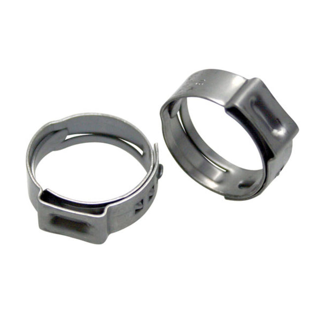 Stepless Ear Clamps - 14.8mm to 18.0mm - 10 pcs Main Image