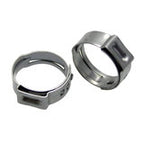 Stepless Ear Clamps - 14.8mm to 18.0mm - 10 pcs