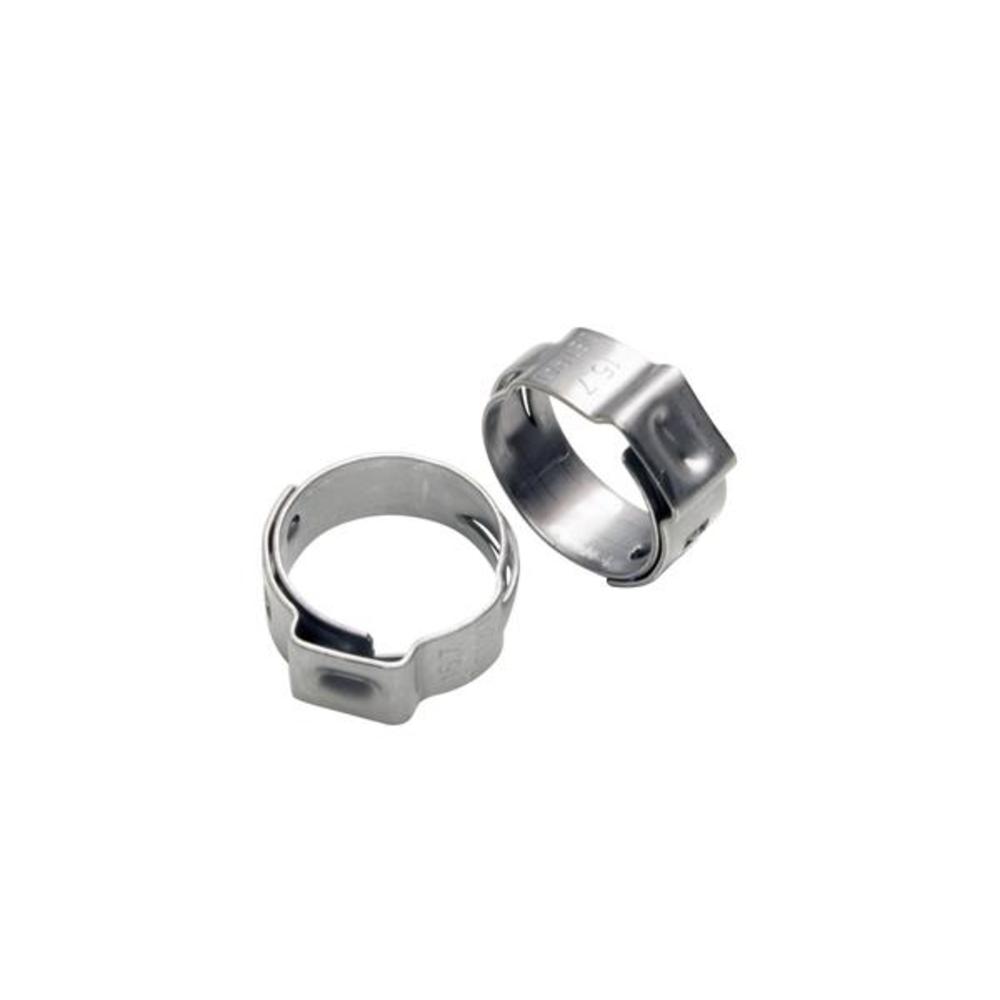 Stepless Ear Clamps - 13.2mm to 15.7mm range - 10 pcs
