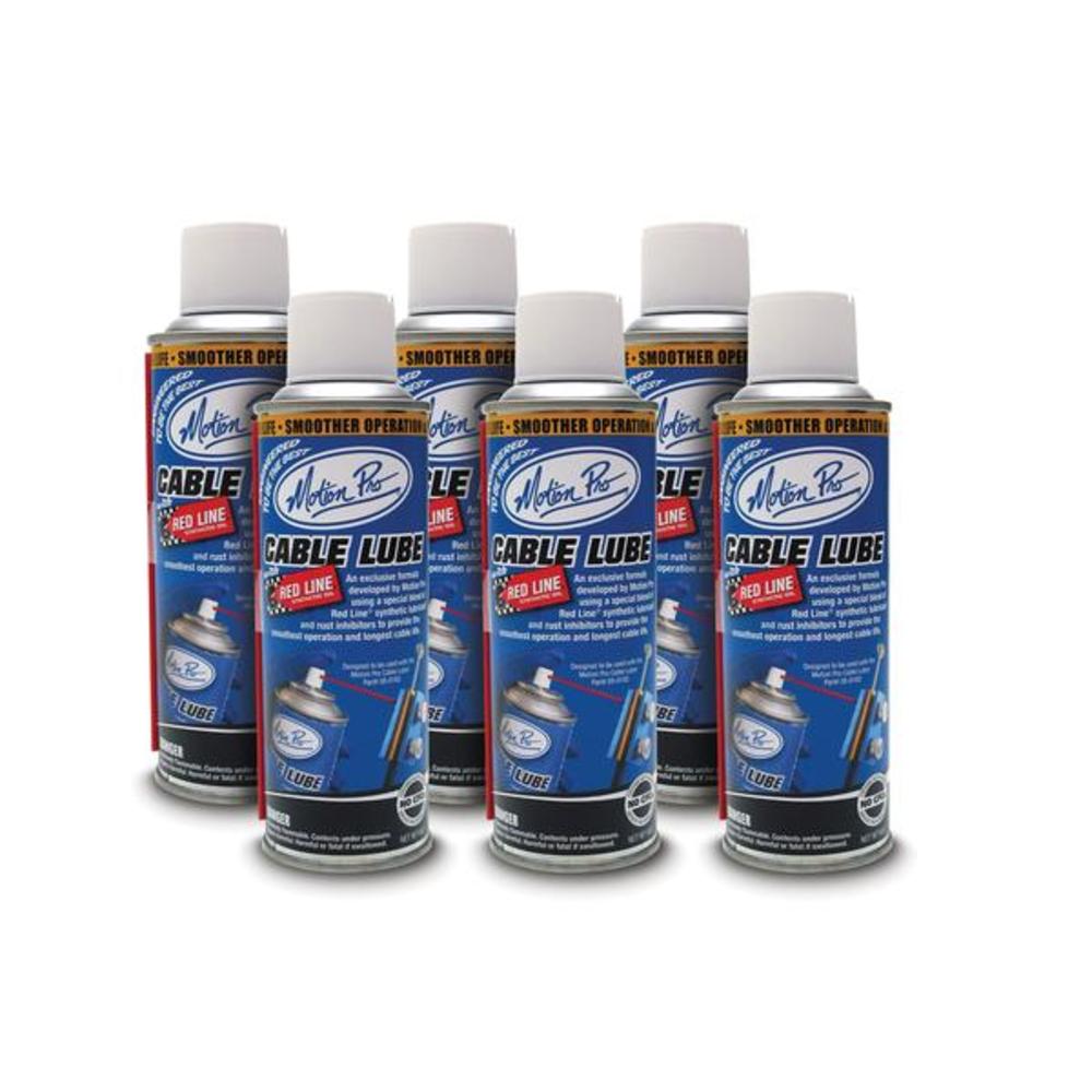 Motion Pro Cable Lube, Case of 6 (6 Oz Cans)