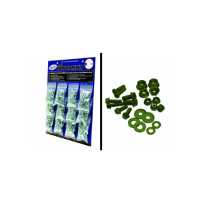 Motion Pro - Mini Hardware Kit, Olive Green Card of 12 Main Image