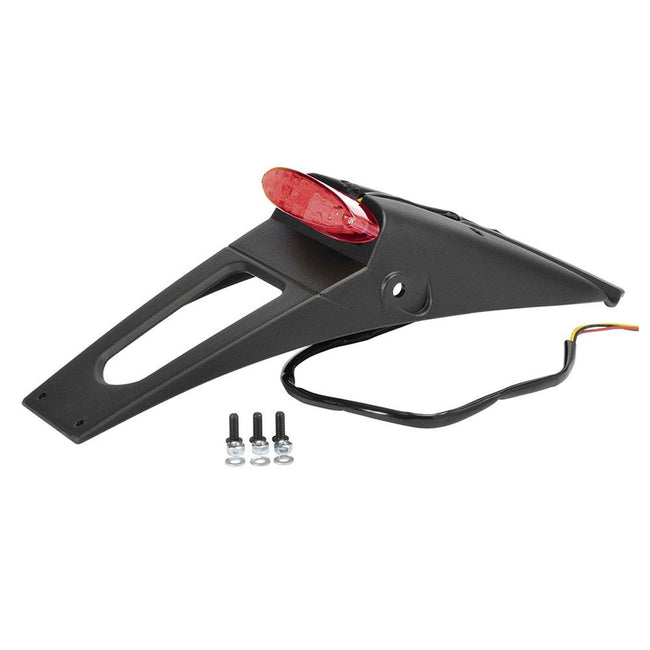 POLISPORT REAR LED SPOILER 2.0 - HOMOLOGATED - BLACK Hover Image