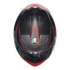 AGV K6 S - SLASHCUT BLACK/RED