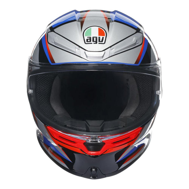 AGV K6 S - SLASHCUT BLUE/RED Main Image