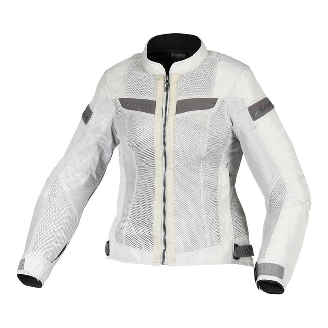 Macna Velotura Womens Jacket Light Grey Hover Image