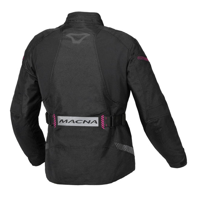 Macna Nivala Ladies Jacket Black/Pink Main Image