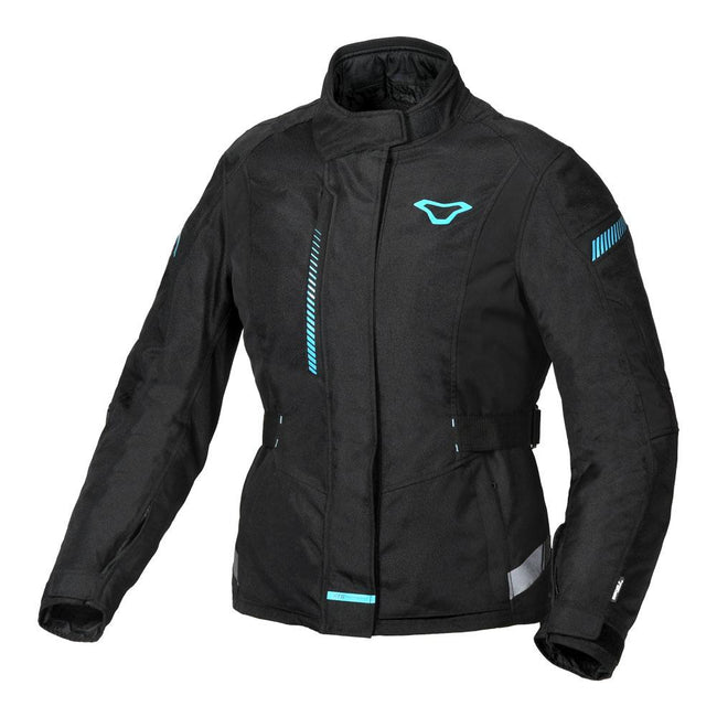 Macna Nivala Ladies Jacket Black/Aqua Hover Image